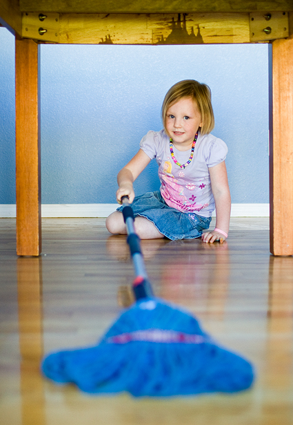 mopped mopped